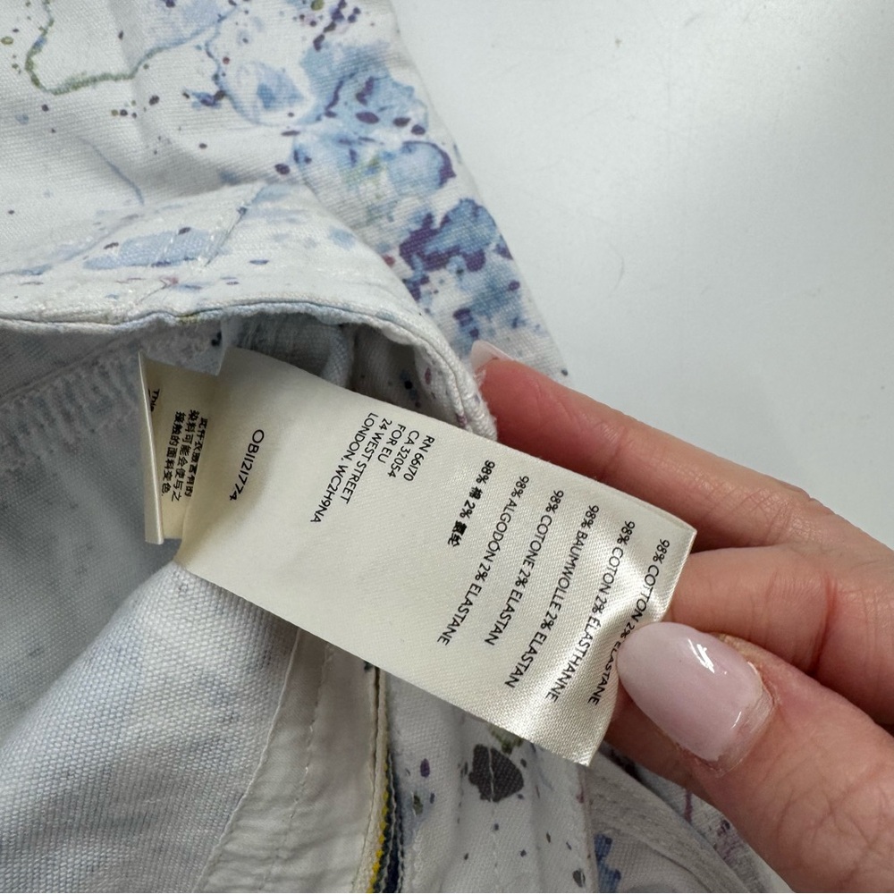 Anthropologie The Wanderer Paint Splatter Cargo Pants - Picture 7 of 13